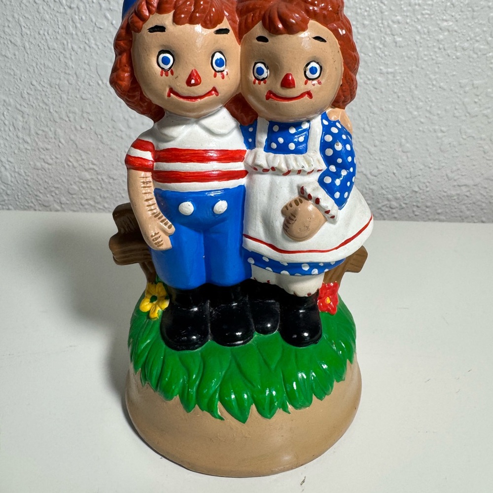 Vintage Raggedy Ann and‎ Andy Figurine